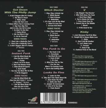 5CD Instant Funk: The Albums 1976 - 1983