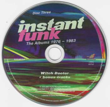 5CD Instant Funk: The Albums 1976 - 1983
