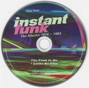5CD Instant Funk: The Albums 1976 - 1983