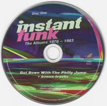 5CD Instant Funk: The Albums 1976 - 1983