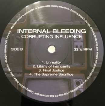 LP Internal Bleeding: Corrupting Influence