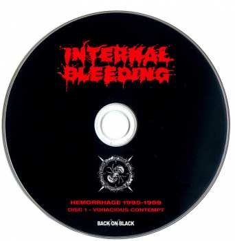 3CD/Set di cofanetti Internal Bleeding: Hemorrhage 1995-1999