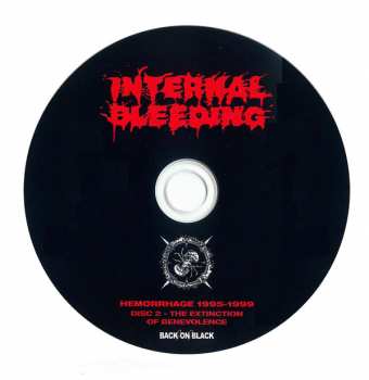 3CD/Set di cofanetti Internal Bleeding: Hemorrhage 1995-1999
