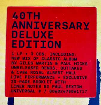 LP/3CD INXS: Listen Like Thieves DLX