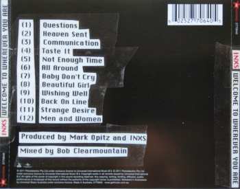 CD INXS: Welcome To Wherever You Are
