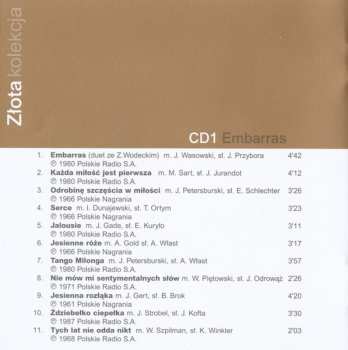 2CD Irena Santor: Embarras / Tych Lat Nie Odda Nikt