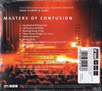 CD Irmin Schmidt: Masters Of Confusion DIGI