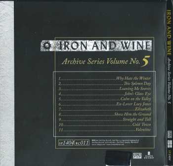 CD Iron And Wine: Archive Series Volume No. 5