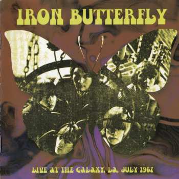 CD Iron Butterfly: Live At The Galaxy, LA, July 1967