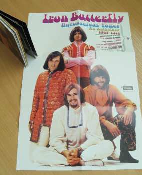7CD/Set di cofanetti Iron Butterfly: Unconscious Power: An Anthology 1967-1971