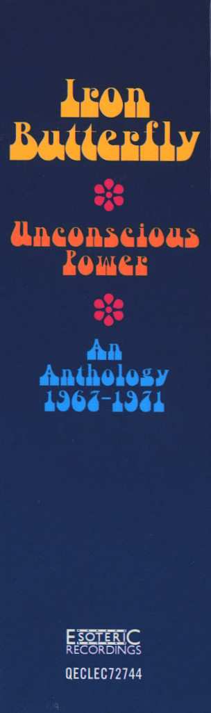 7CD/Set di cofanetti Iron Butterfly: Unconscious Power: An Anthology 1967-1971