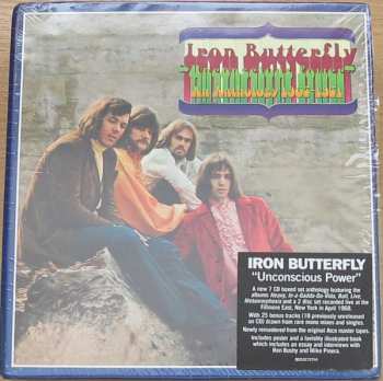 7CD/Set di cofanetti Iron Butterfly: Unconscious Power: An Anthology 1967-1971