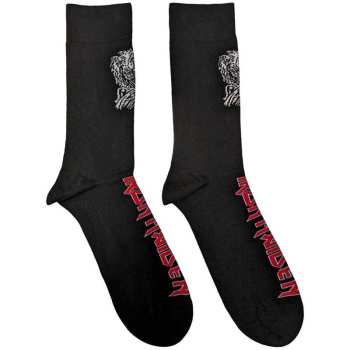 Merce Iron Maiden: Iron Maiden Unisex Ankle Socks: Killers Eddie (black) (uk Size 4 - 7) 36 - 42
