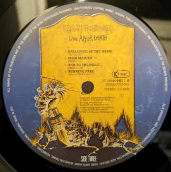 2LP Iron Maiden: Live After Death