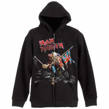 Merch Iron Maiden: Felpa con cerniera Scuffed Trooper 