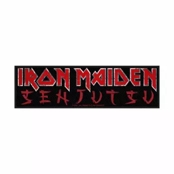 Applicazione Senjutsu Logo Iron Maiden (superstrip Patch - Packaged)