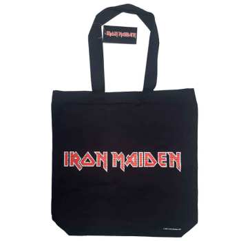 Merce Iron Maiden: Iron Maiden Cotton Tote Bag: Trooper (back Print)