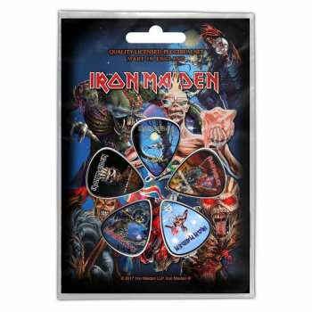 Merch Iron Maiden: Set di plettri Later Albums