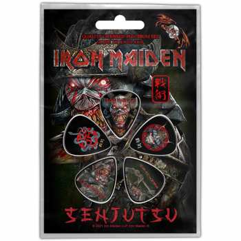 Merch Iron Maiden: Set di plettri Senjutsu