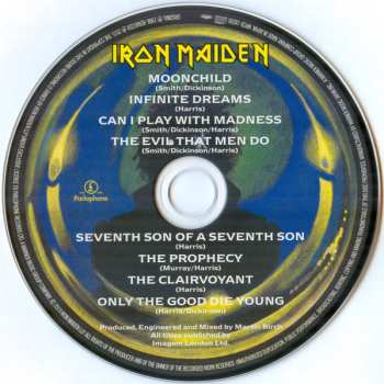 CD Iron Maiden: Seventh Son Of A Seventh Son = 第七の予言 DIGI