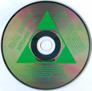 CD Iron Maiden: Somewhere In Time = サムホエア・イン・タイム