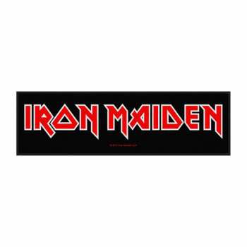 Merch Iron Maiden: Super Applicazione Logo Iron Maiden 