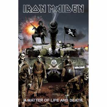 Merce Iron Maiden: Textilní Plakát A Matter Of Life And Death