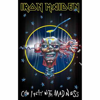 Merch Iron Maiden: Poster in tessuto Can I Play With Madness