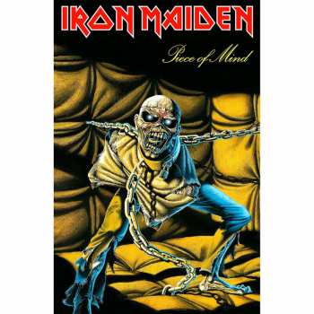 Merch Iron Maiden: Poster in tessuto Piece Of Mind