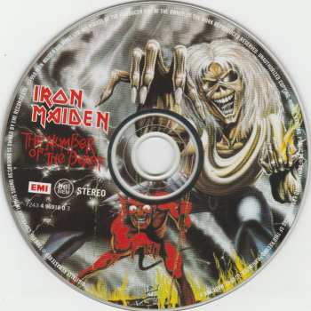 CD Iron Maiden: The Number Of The Beast