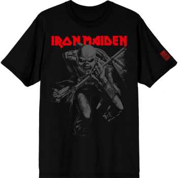 Merch Iron Maiden: Maglietta 50 Trooper Crop Grey