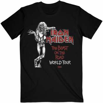 Merch Iron Maiden: Maglietta Beast Over Hammersmith World Tour '82
