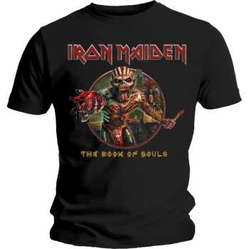 Merch Iron Maiden: Maglietta Book Of Souls Eddie Circle 