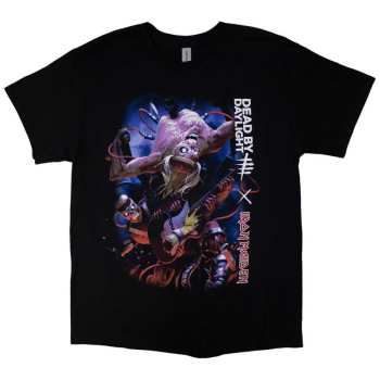 Merce Iron Maiden: Iron Maiden Unisex T-shirt: Dead By Daylight Monster Eddie (back Print) (small) S