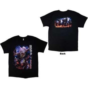 Merce Iron Maiden: Iron Maiden Unisex T-shirt: Dead By Daylight Monster Eddie (back Print) (small) S