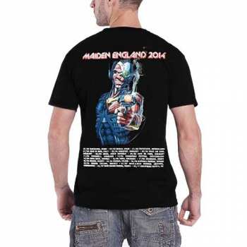 Merce Iron Maiden: Tričko England 2014 Tour  S