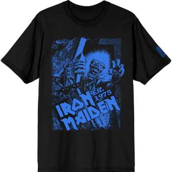 Merch Iron Maiden: Maglietta Est. 1975 No Prayer Grave Blue