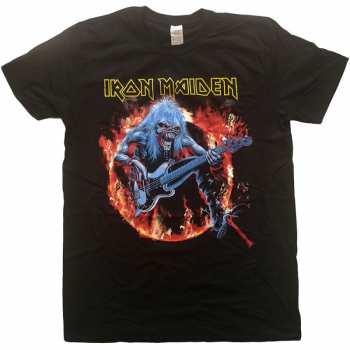 Merch Iron Maiden: Maglietta Fear Live Flames 