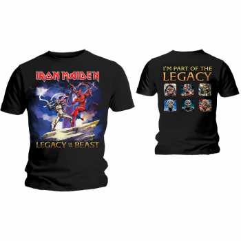 Merce Iron Maiden: Tričko Legacy Beast Fight  S