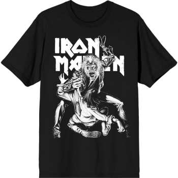 Merch Iron Maiden: Maglietta No Prayer Claw Crop