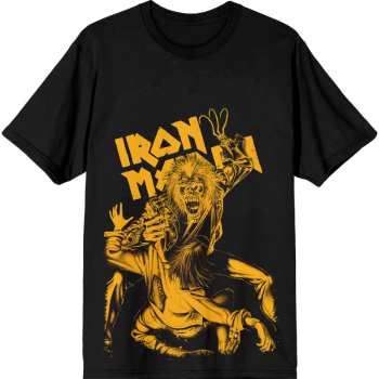Merch Iron Maiden: Maglietta No Prayer Claw Jumbo Yellow