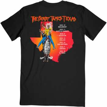 Merce Iron Maiden: Tričko The Beast Tames Texas  S