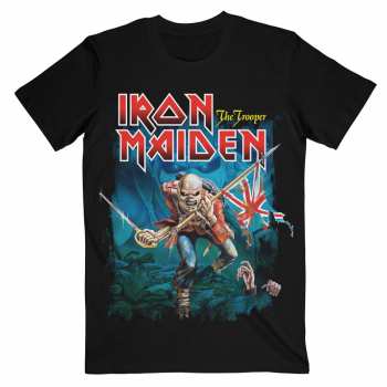 Merch Iron Maiden: Maglietta Trooper Eddie Large Eyes