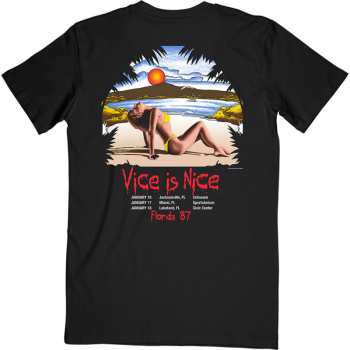 Merce Iron Maiden: Tričko Vice Is Nice  S