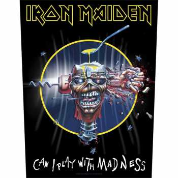 Merch Iron Maiden: Applicazione sulla schiena Can I Play With Madness