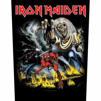 Merch Iron Maiden: Applicazione sulla schiena Number Of The Beast