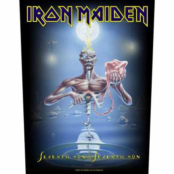 Merch Iron Maiden: Applicazione sulla schiena Seventh Son