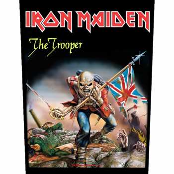 Merch Iron Maiden: Applicazione sulla schiena The Trooper