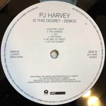 LP PJ Harvey: Is This Desire? - Demos