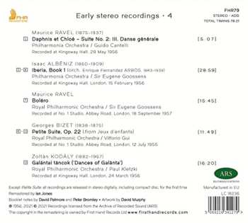 CD Georges Bizet: Iberia / Jeux D'enfants / Dances Of Galanta / Bolero / Danse Générale